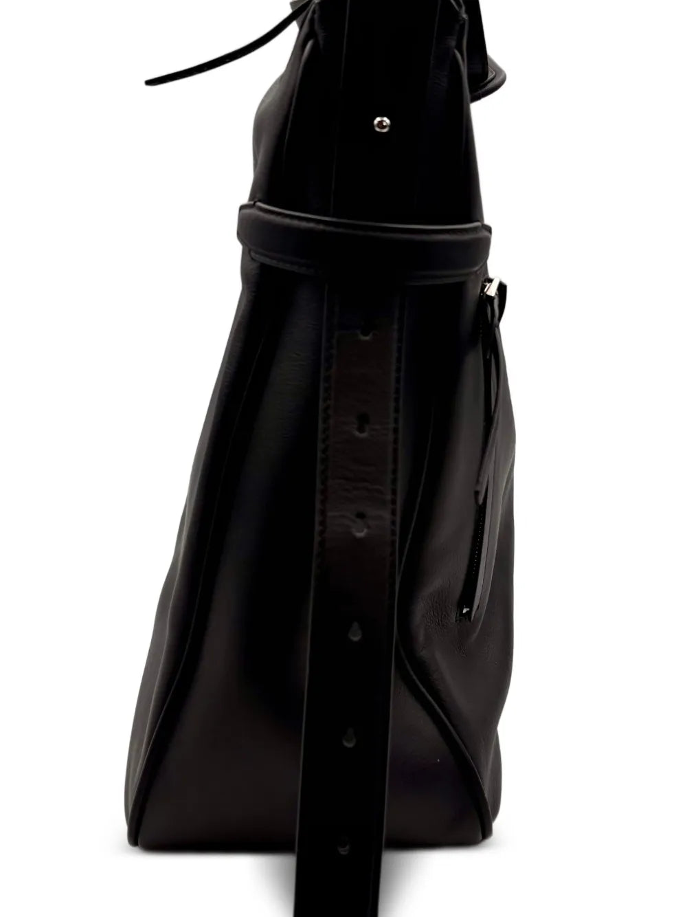 Rider L Zip Leather Shoulder Bag