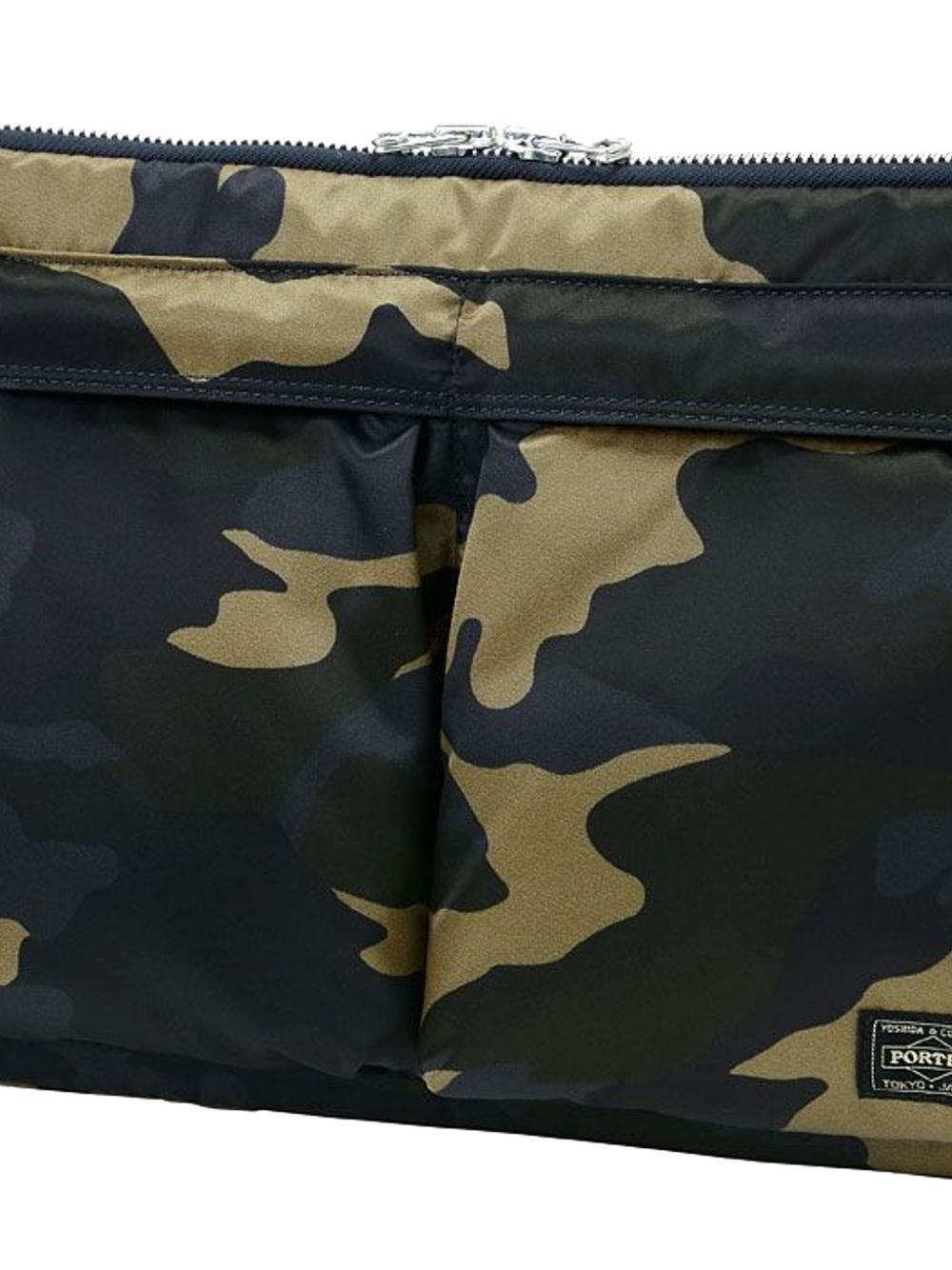 camouflage-print document case