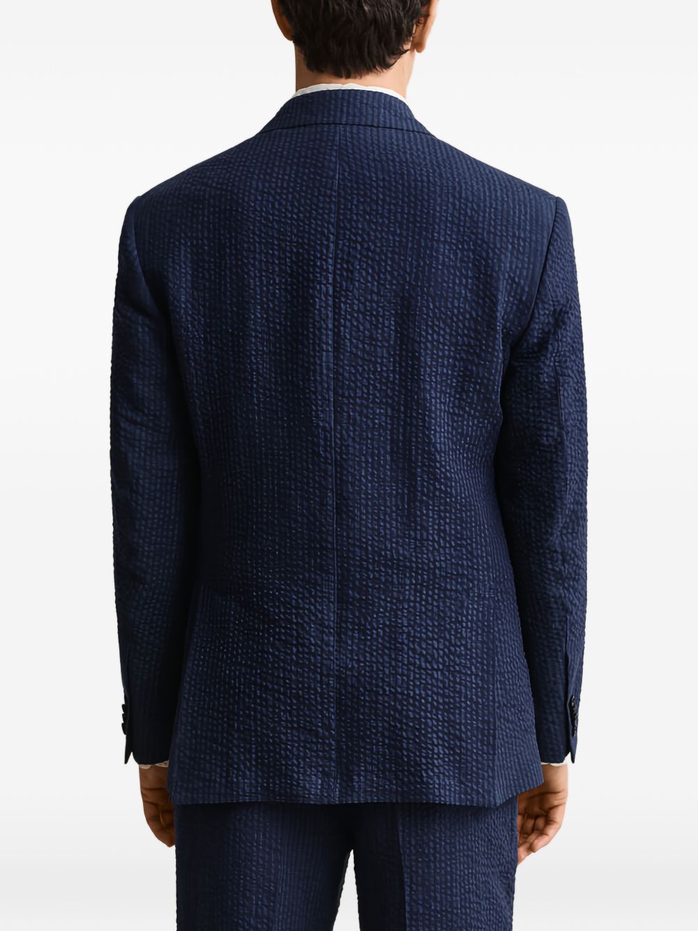 double-breasted blazer