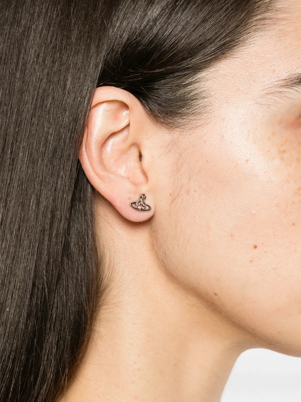 Orb-motif earrings