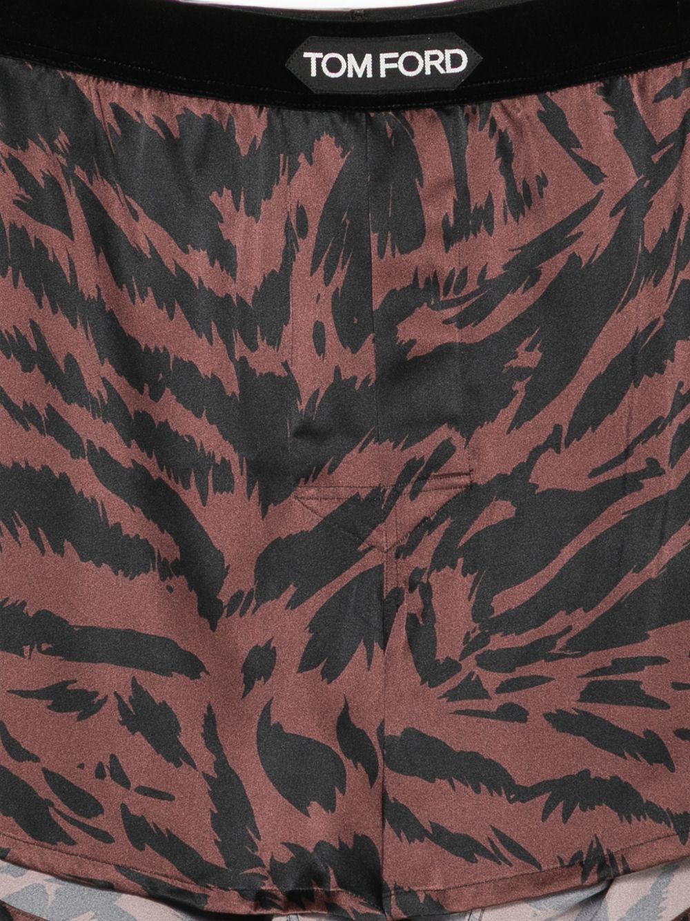 tiger-print boxer