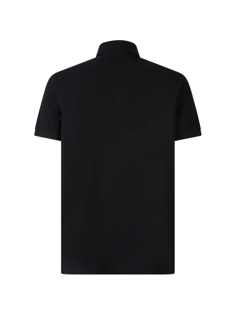 logo-patch polo shirt