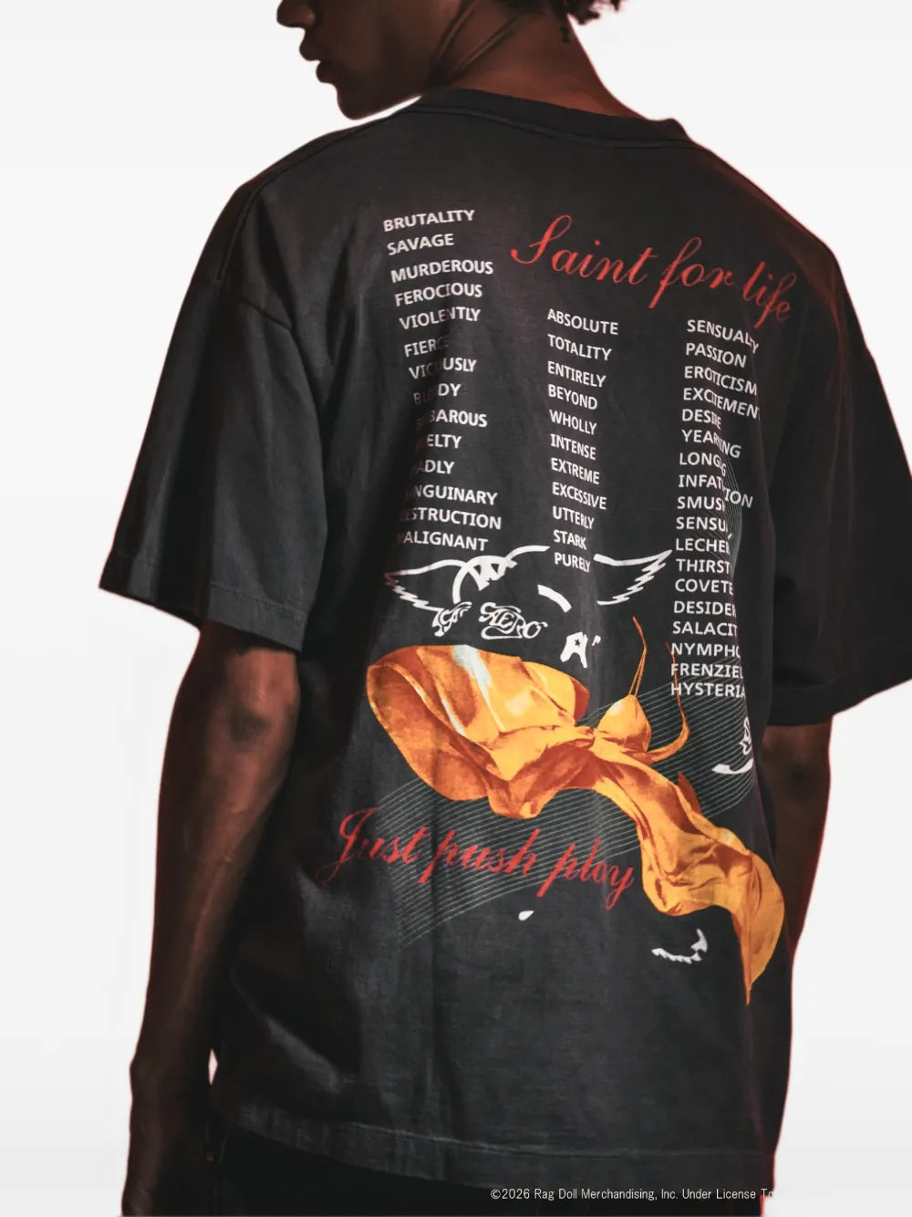 Aerosmith-print graphic-print t-shirt