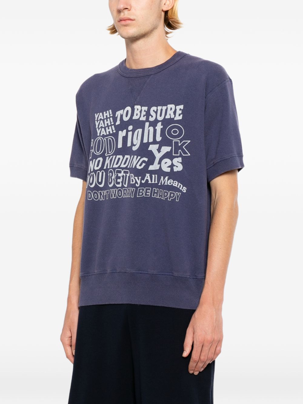 graphic-printed crew-neck T-shirt