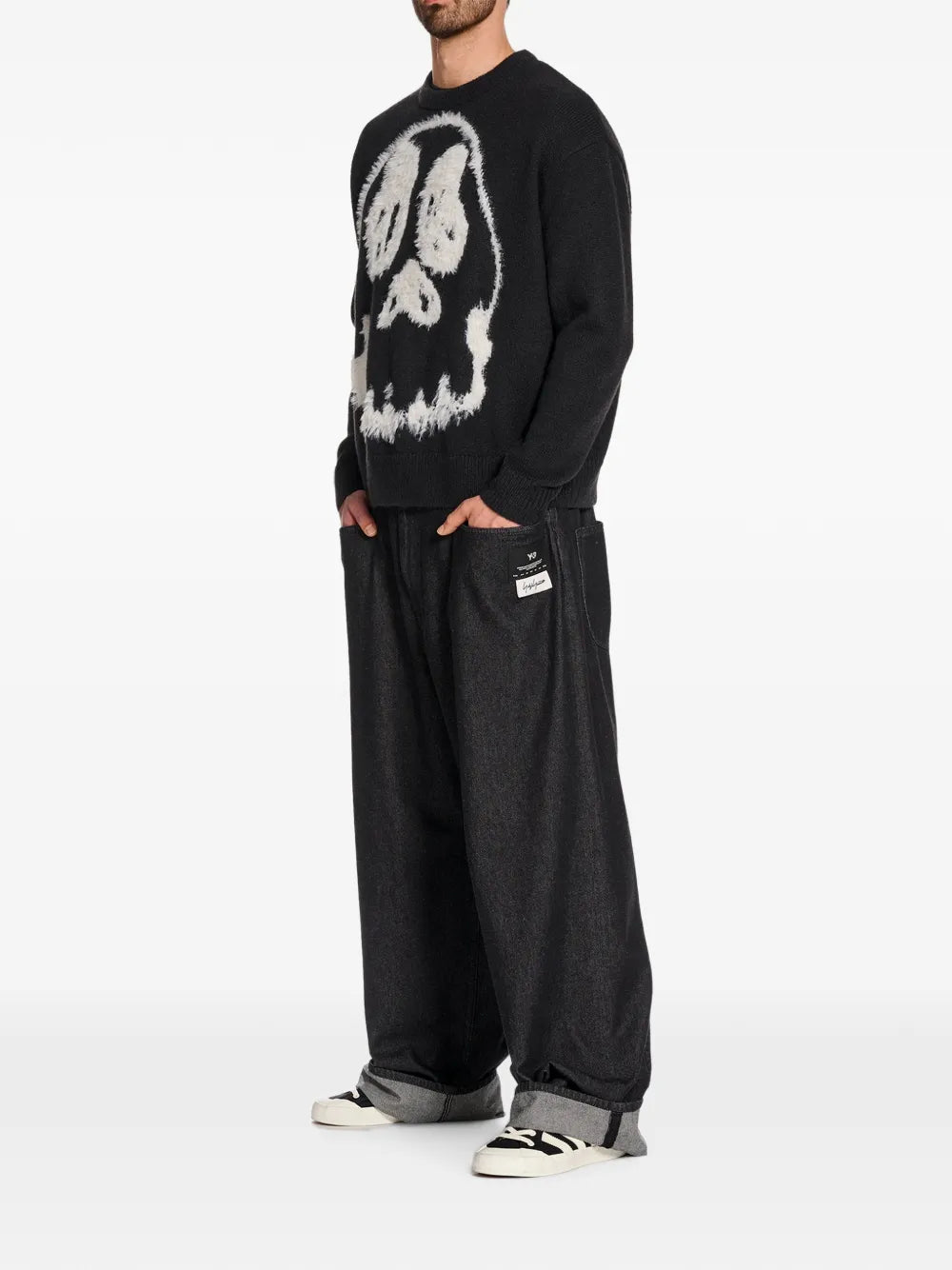 Chito graphic knitted sweater