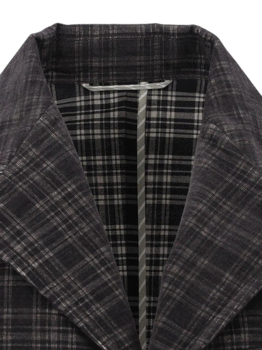 Wreck check-pattern jacket