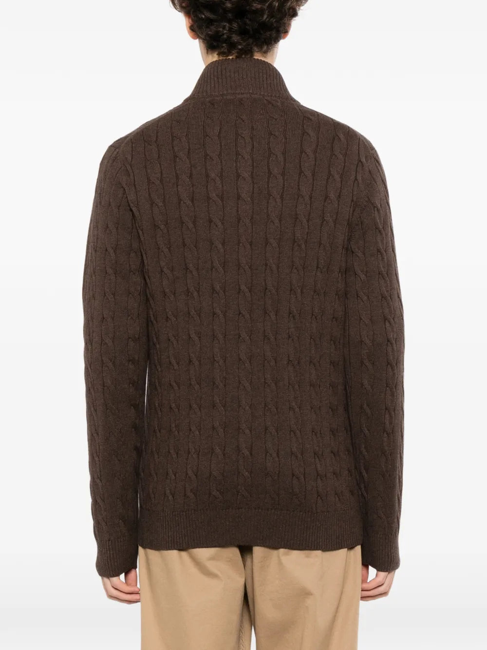 logo-embroidered jumper