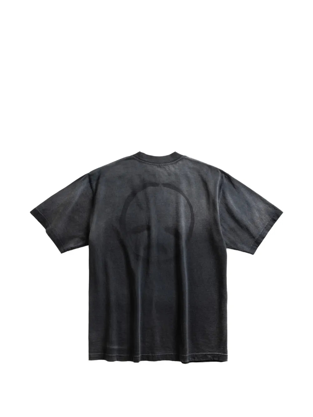 Missing logo-print washed T-shirt