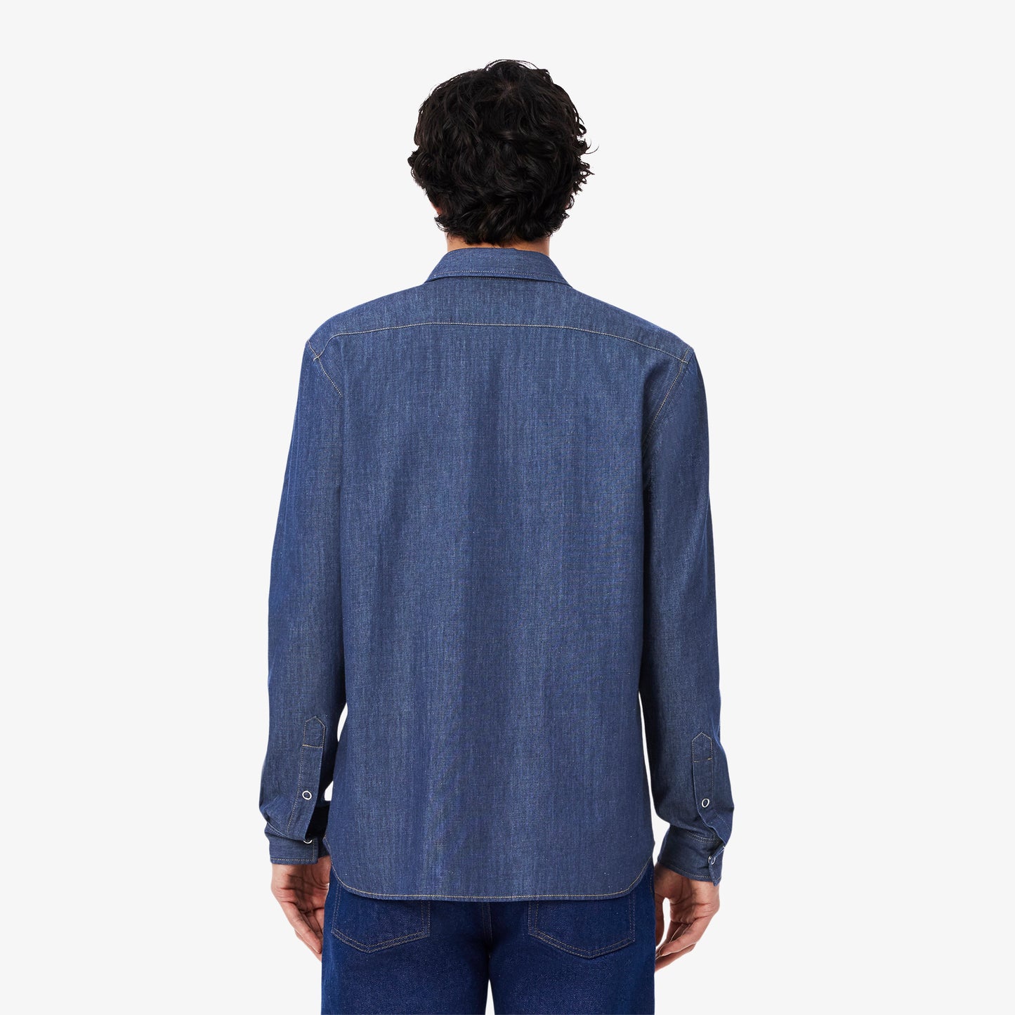 Logo-Appliqué Denim Shirt