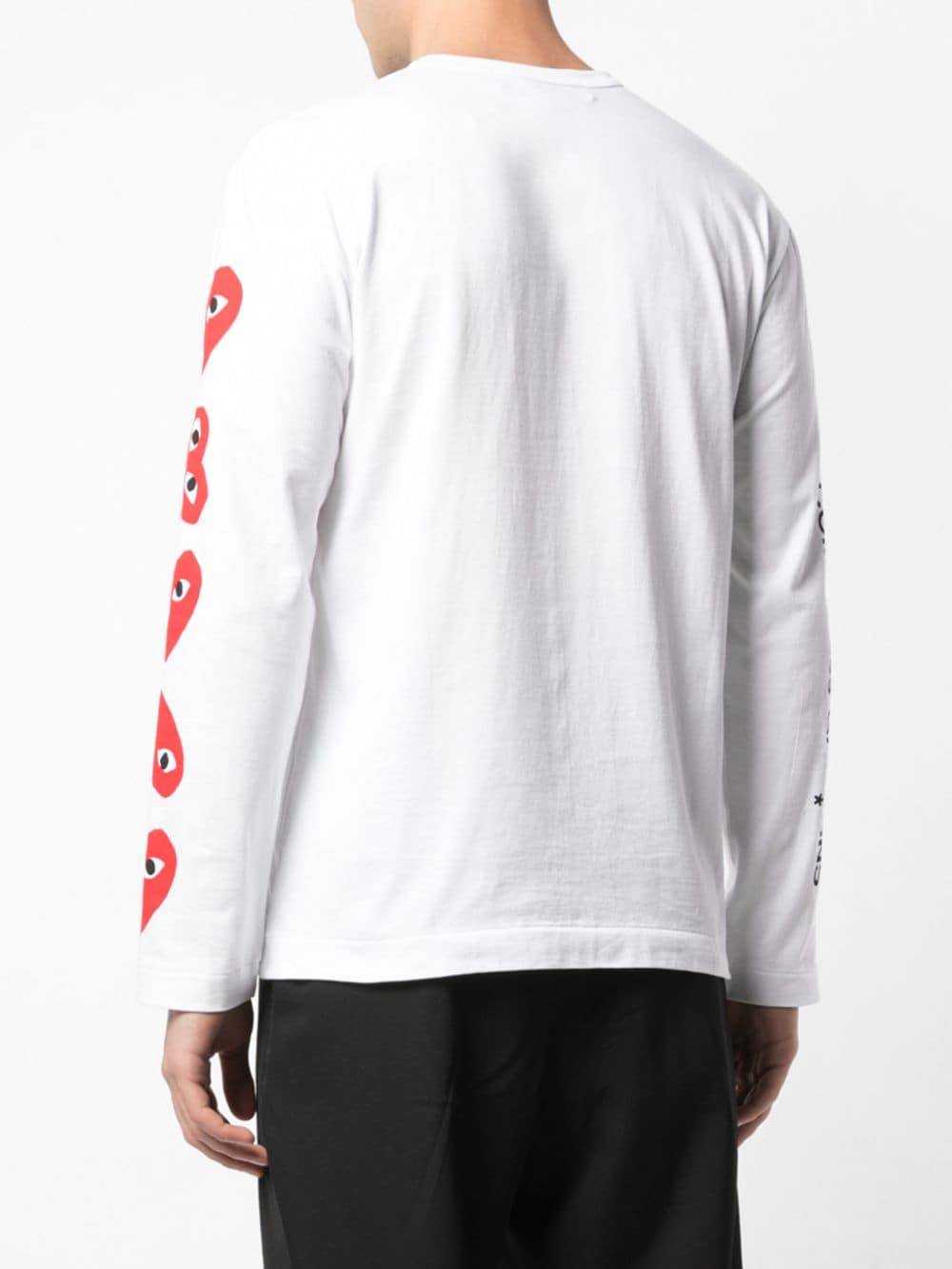 Almond-Eye Long-Sleeved T-Shirt