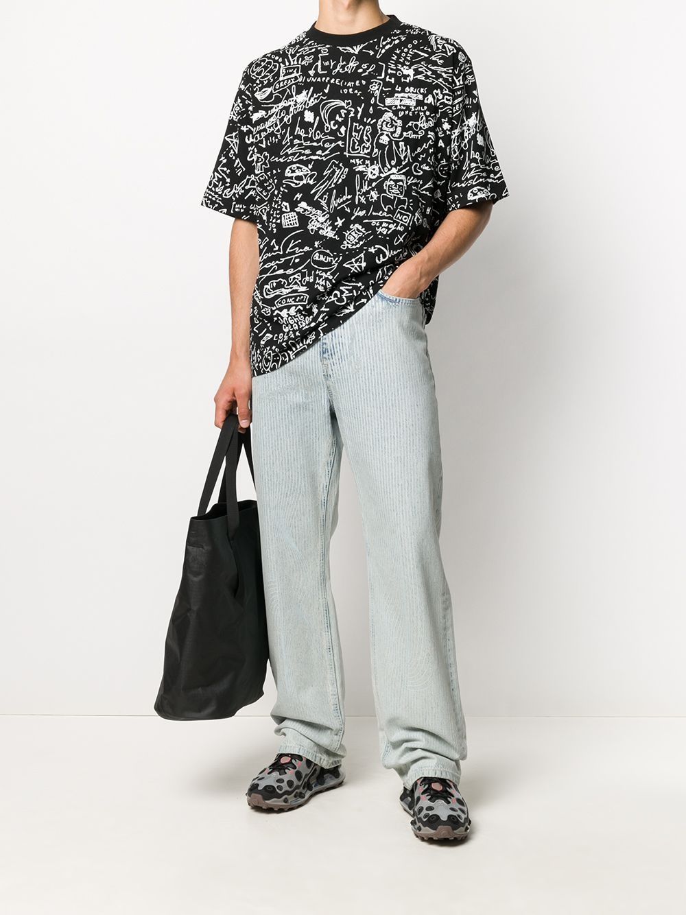 Doodle Print T-Shirt