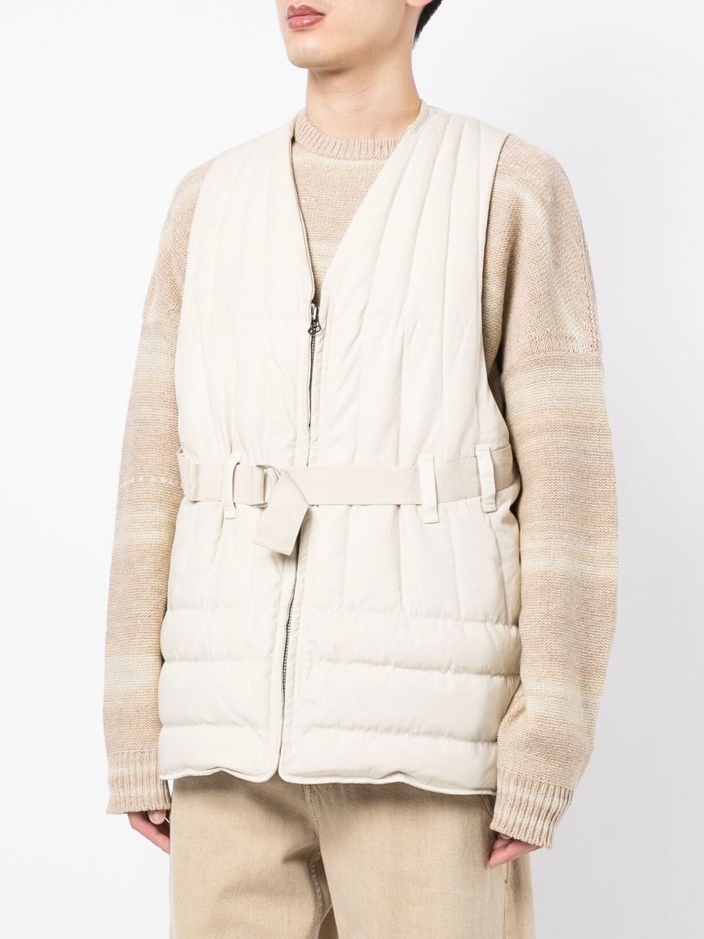 Belted Padded Gilet