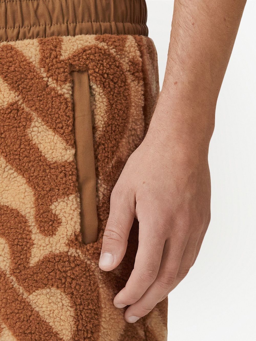 Monogram Fleece Jacquard Track Pants