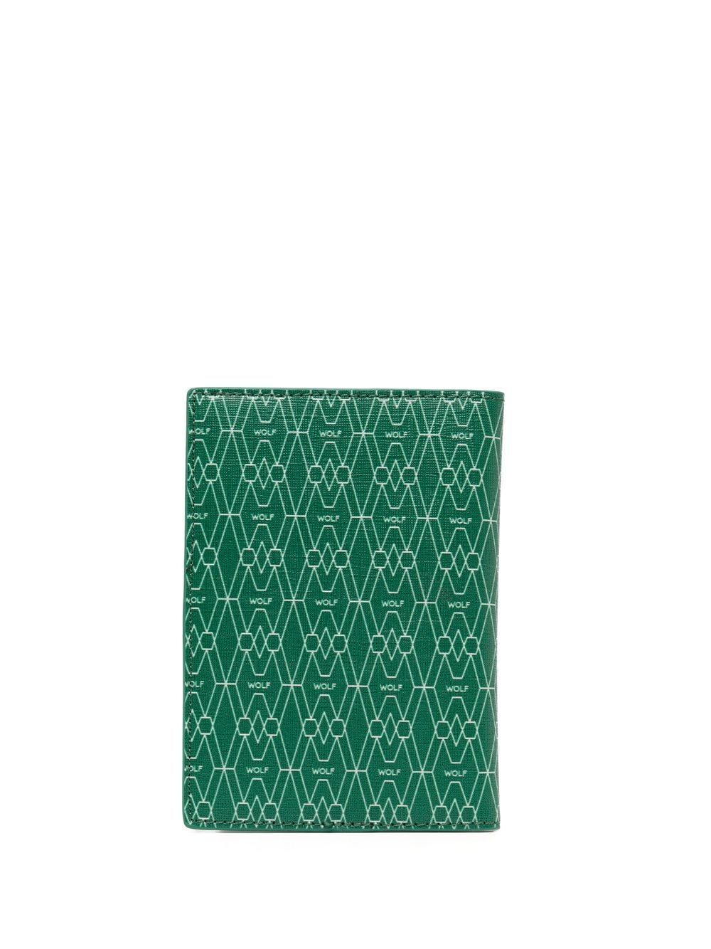 Logo Print Bi-Fold Cardholder