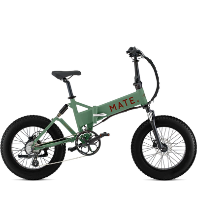 Mate X 250W Dusty Army Green Bike