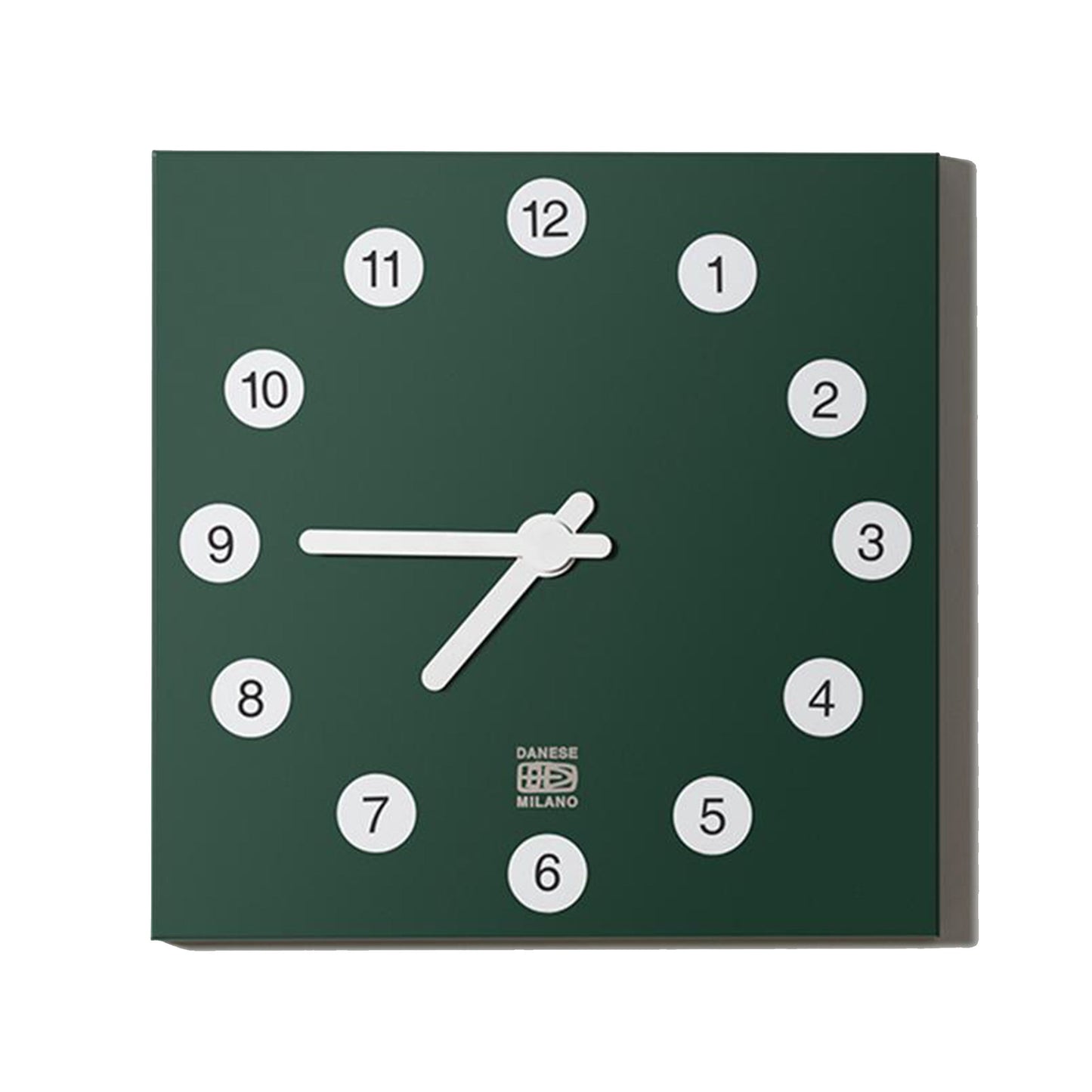 Danese Milano Oramai By Giulio Iacchetti Wall Clock Green