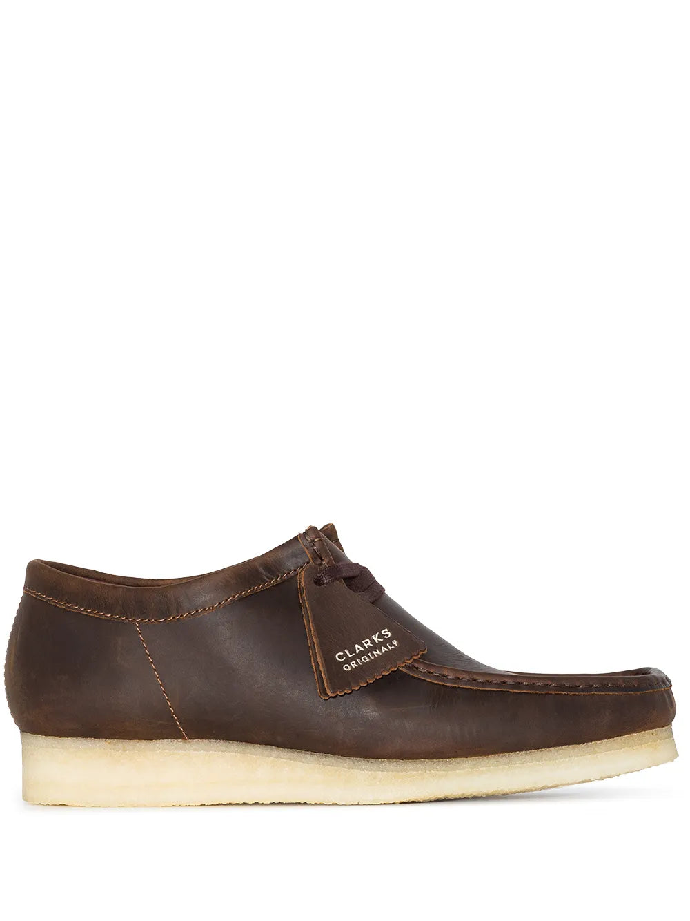 Wallabee Leather Lace-Up Boots
