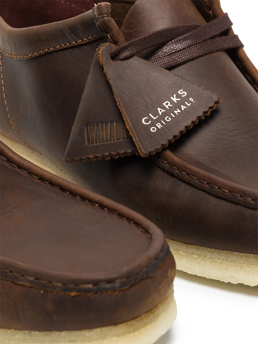 Wallabee Leather Lace-Up Boots