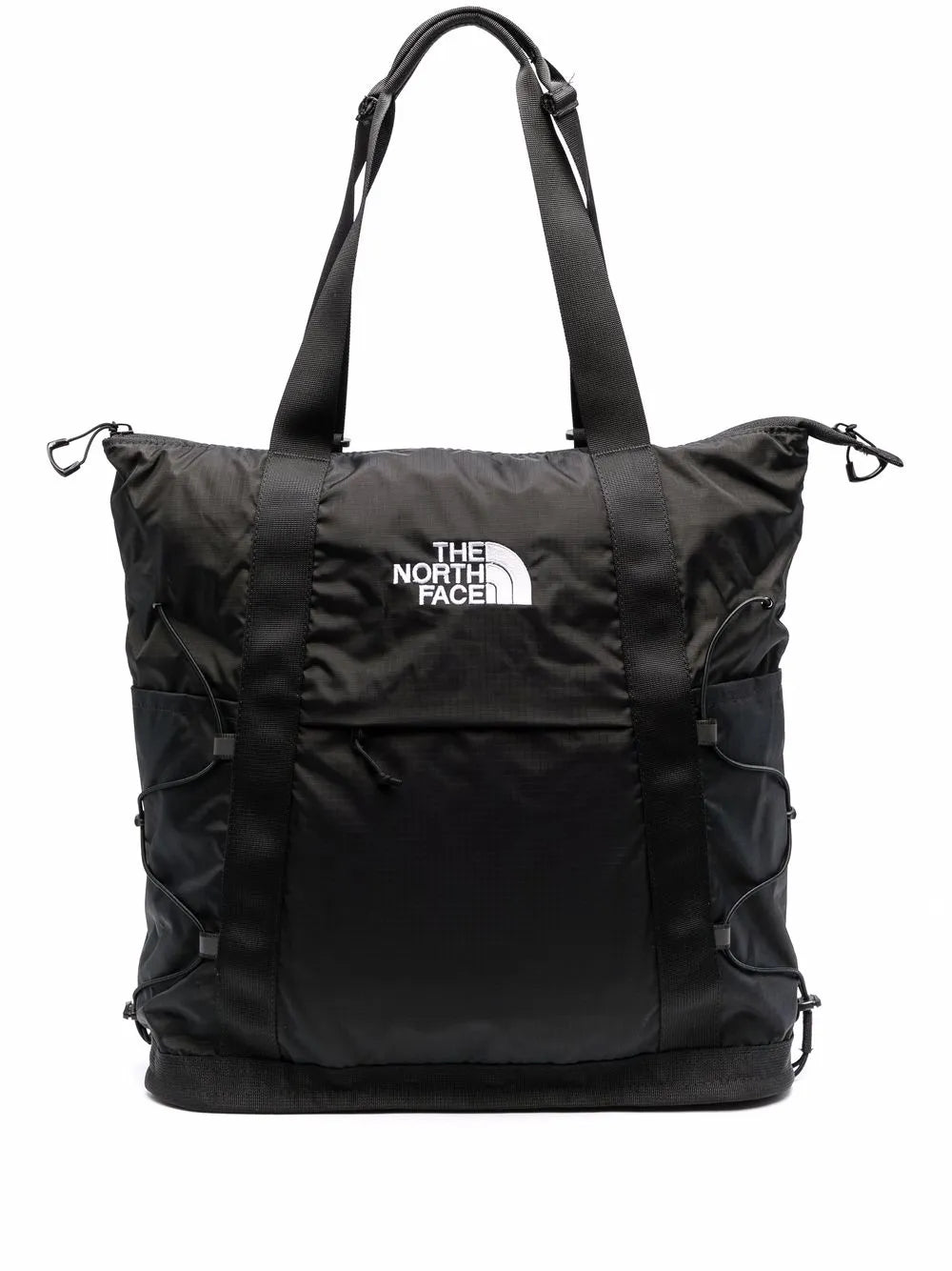 Borealis logo-embroidered tote bag