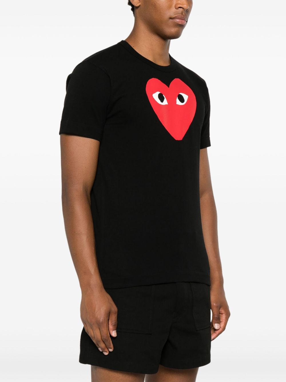 Heart-Print T-Shirt