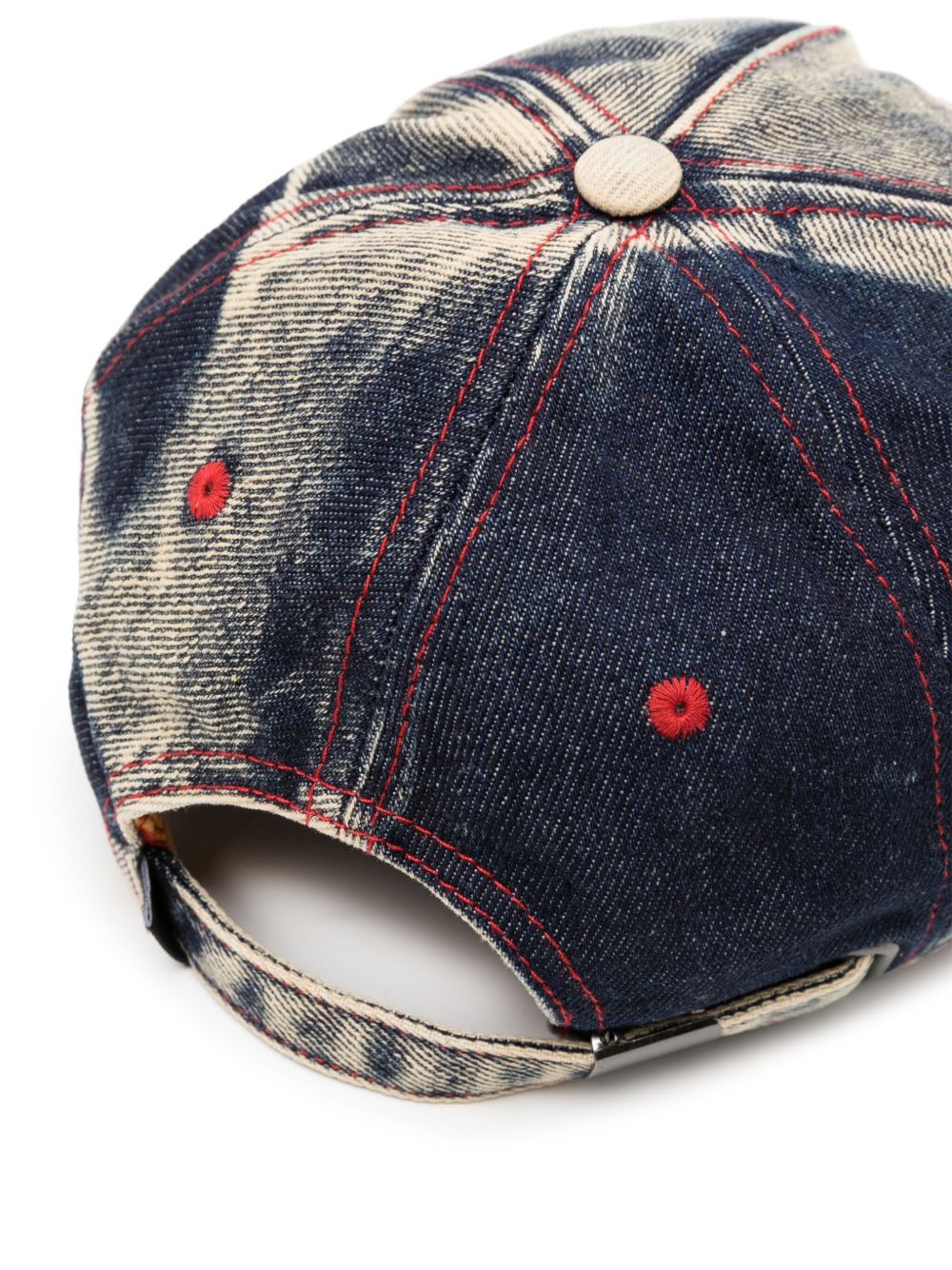 C-Seymon distressed denim cap