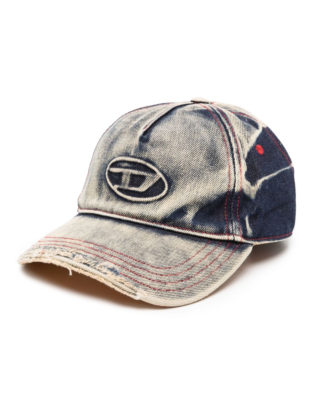 C-Seymon distressed denim cap