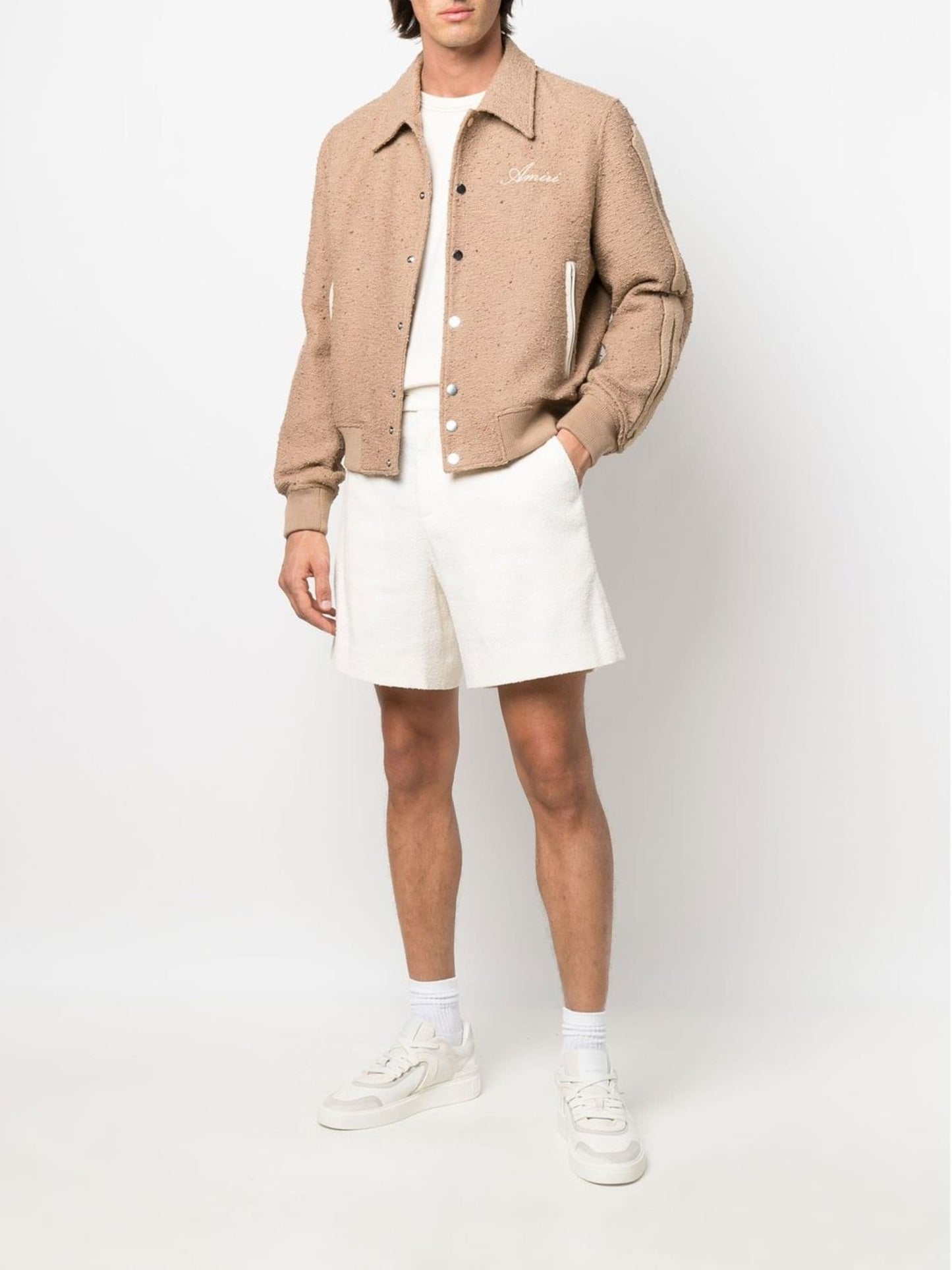 Straight-Leg Tailored Shorts