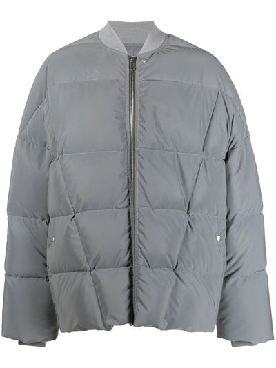 Collarless Padded Jacket