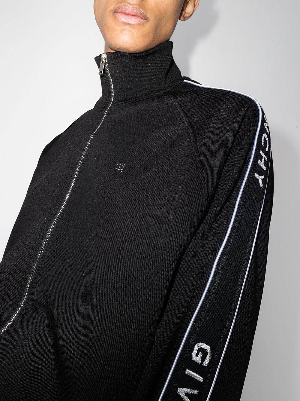 Logo Tape Zipped Jacket
