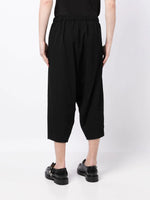 Cropped Wool Trousers