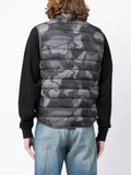 Camouflage-Print Padded Gilet