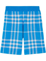 Check-Print Bermuda Shorts