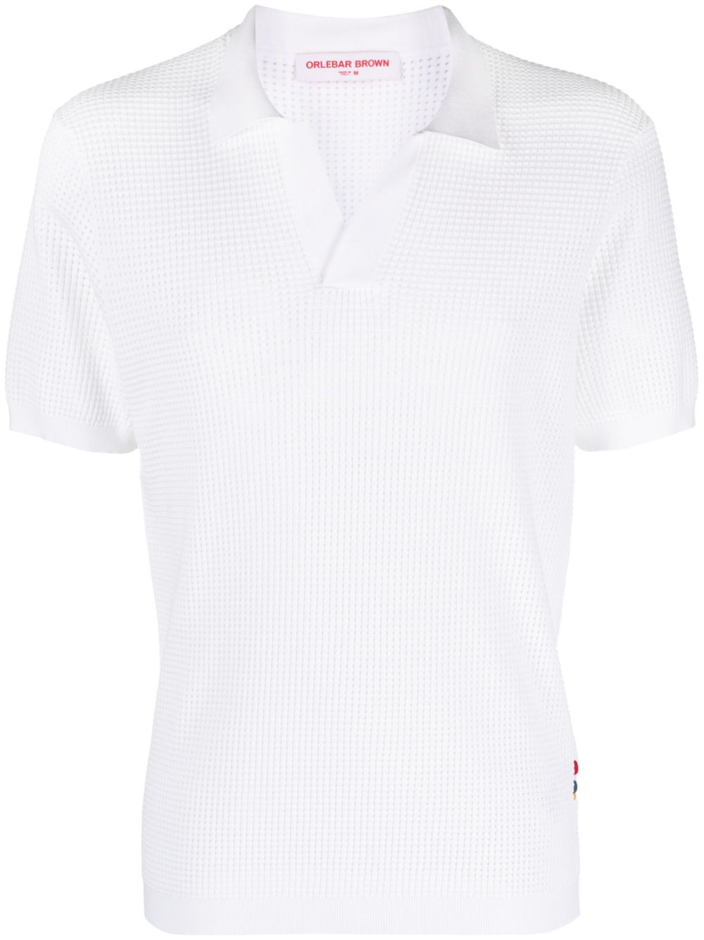 Roddy perforated polo shirt