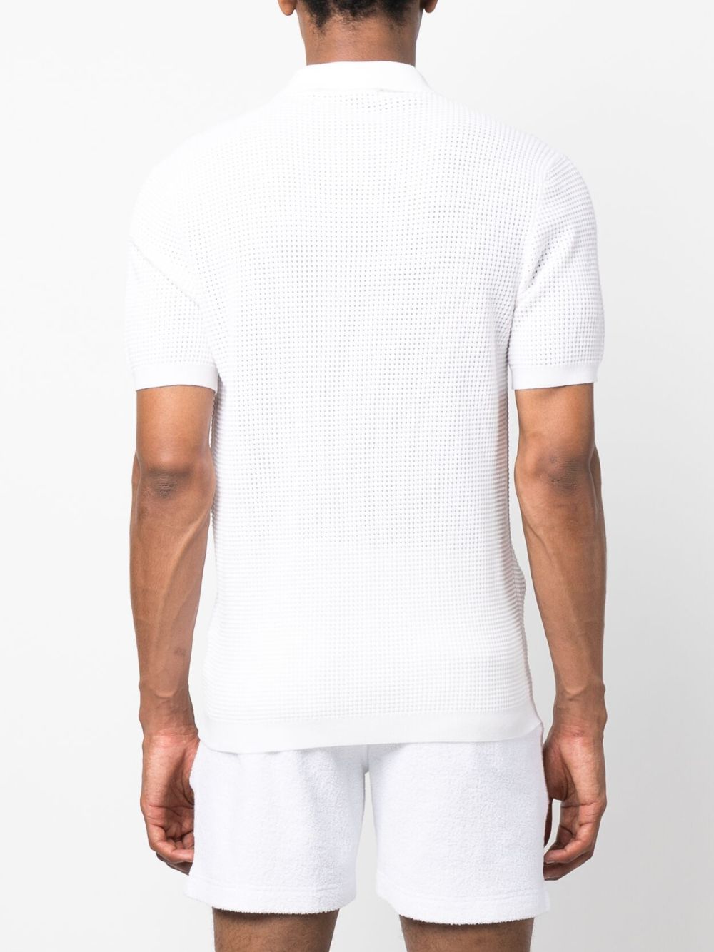 Roddy perforated polo shirt