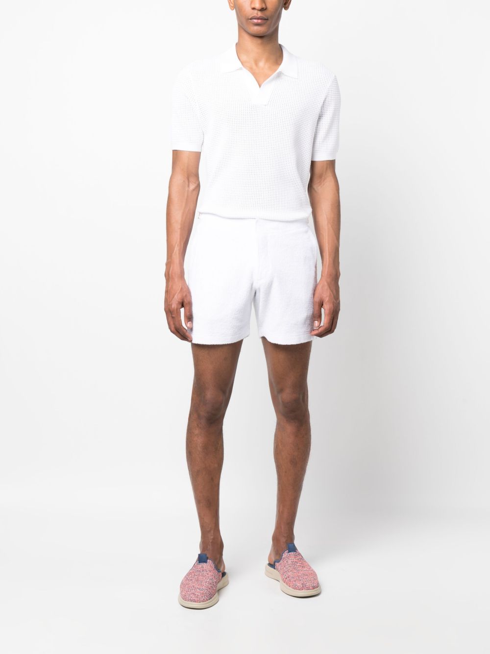 Roddy perforated polo shirt