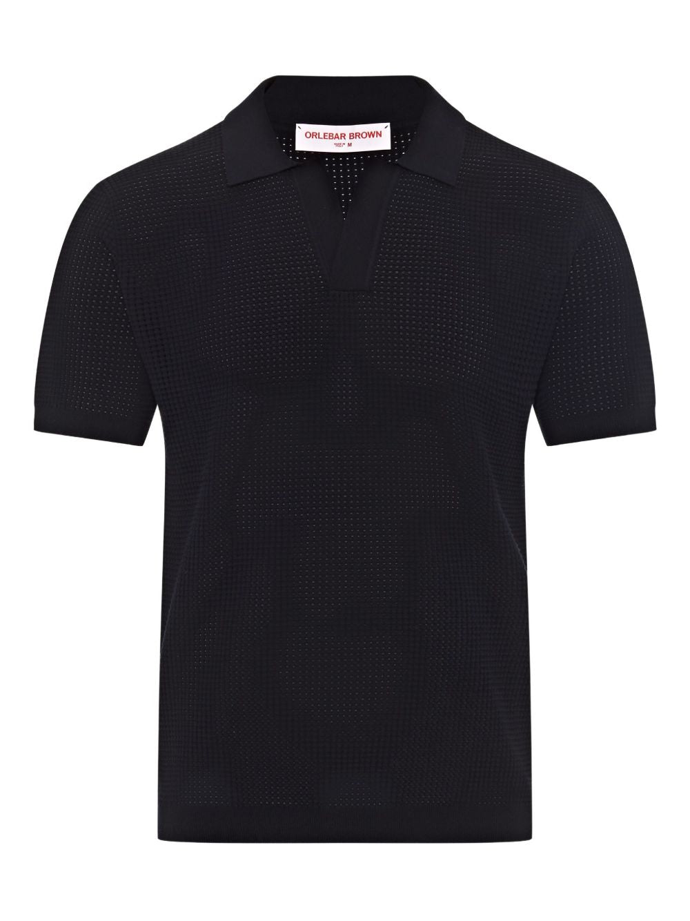 V-neck polo shirt