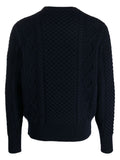 Embroidered Logo Knitted Jumper