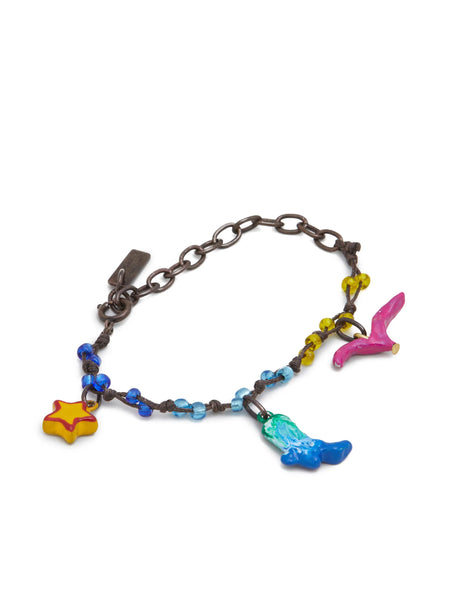 Chain-Link Charm Bracelet