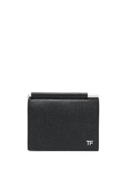 Monogram-Plaque Leather Wallet