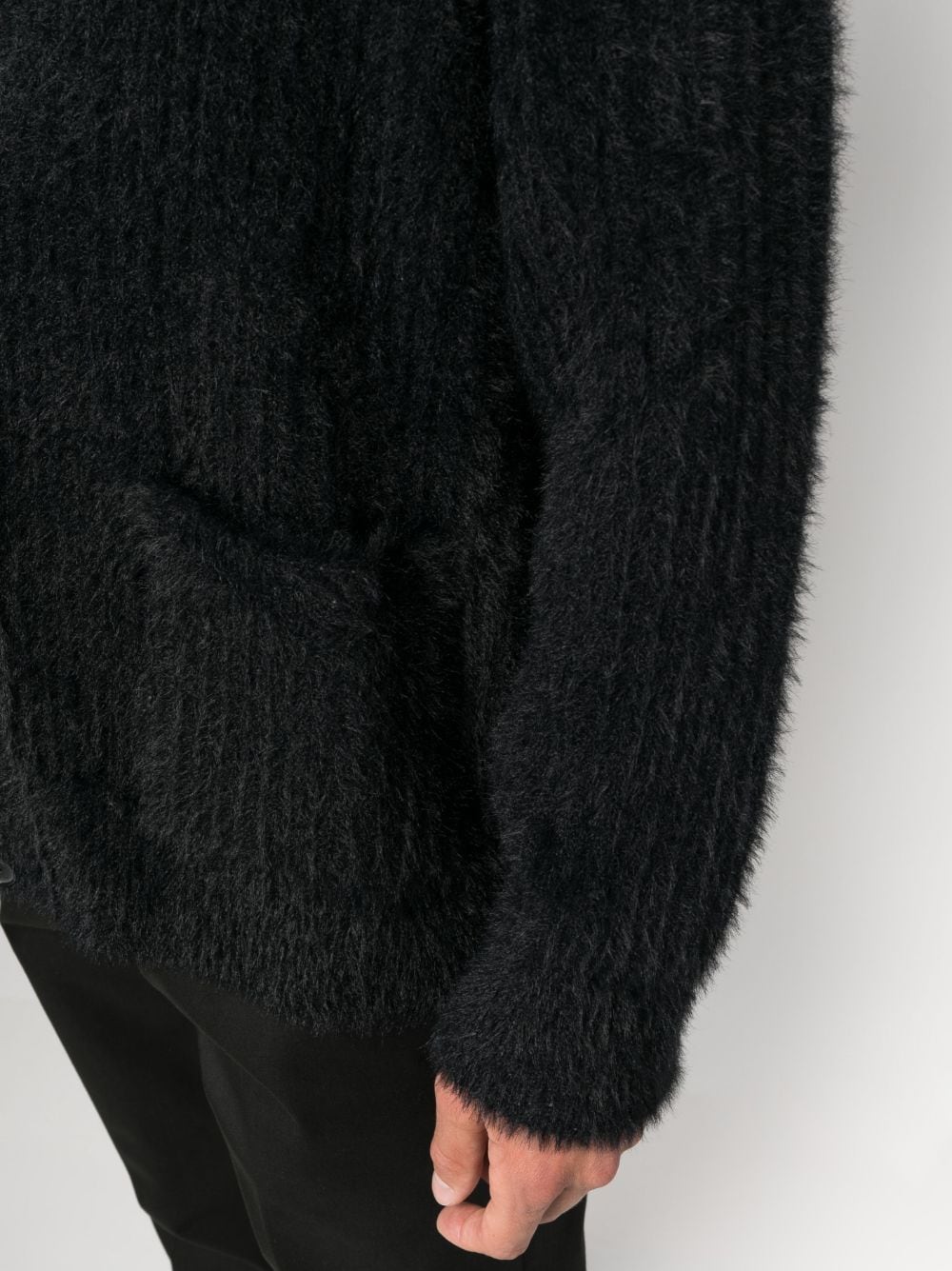 Brushed V-Neck Cardigan