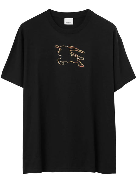 Equestrian Knight-Print T-Shirt