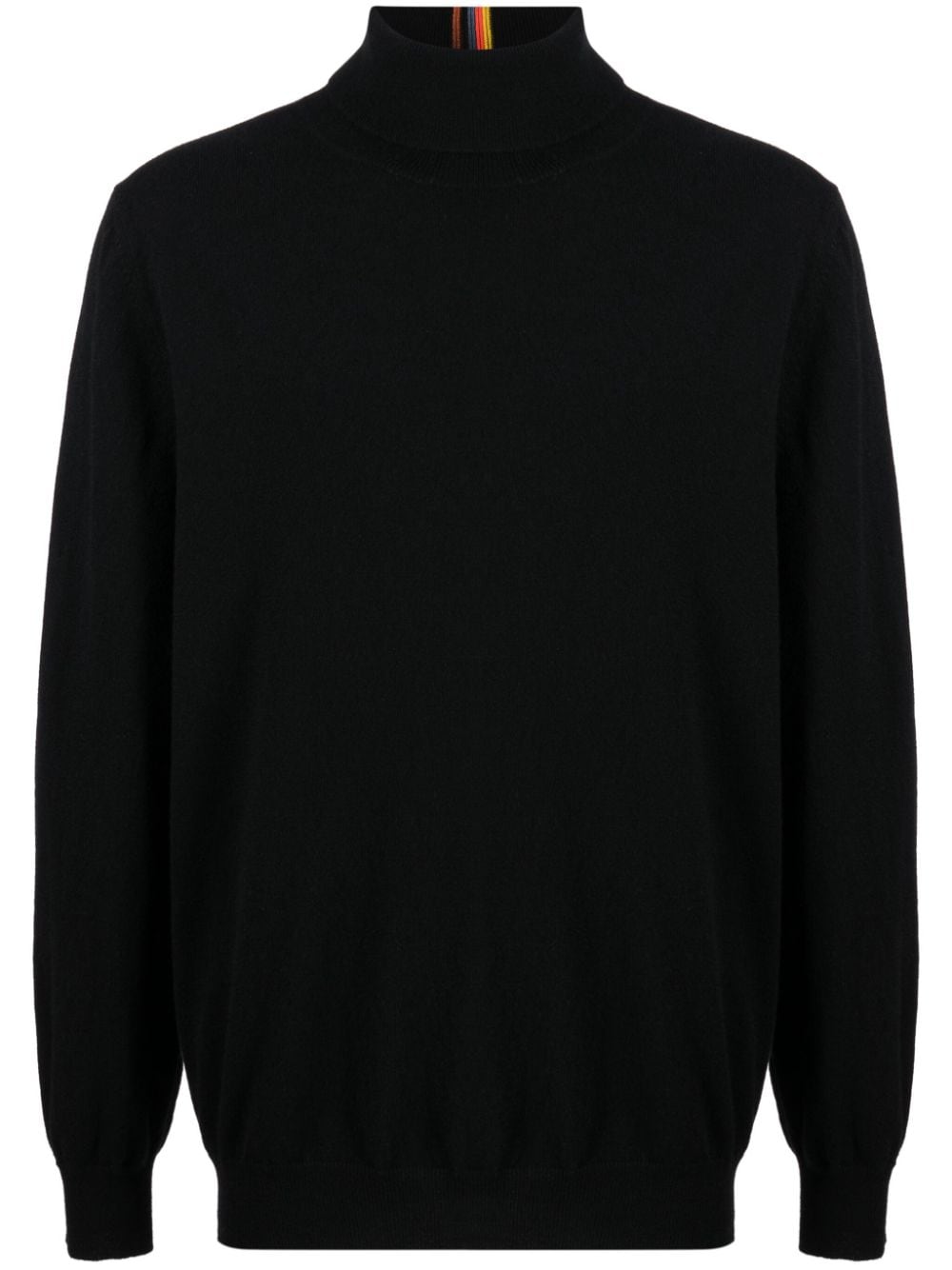 Stripe-Detailing Roll-Neck Jumper