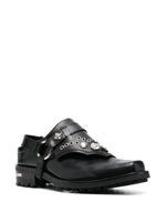 Studded 40Mm Leather Loafers