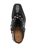 Studded 40Mm Leather Loafers