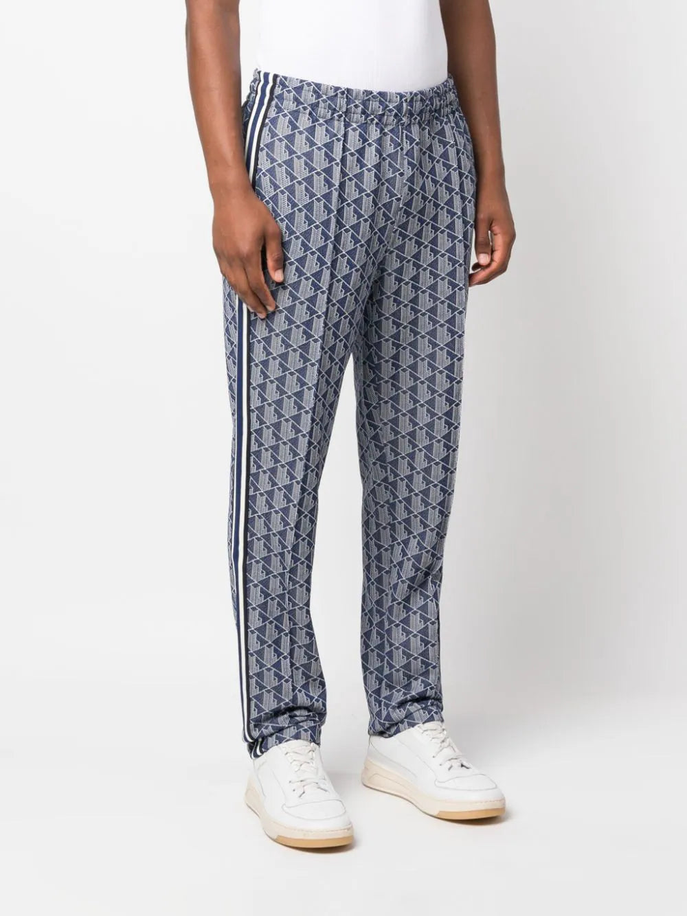 Jacquard Monogram-Pattern Track Pants