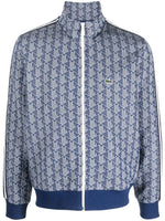 Monogram-Pattern Long-Sleeved Sweatshirt