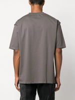 Layered-Effect Cotton T-Shirt