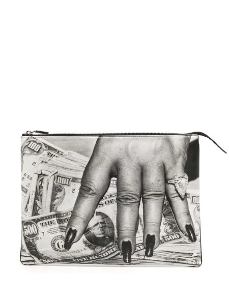 Xl Helmut Newton ‘Fat Hand And Dollars’ Pouch