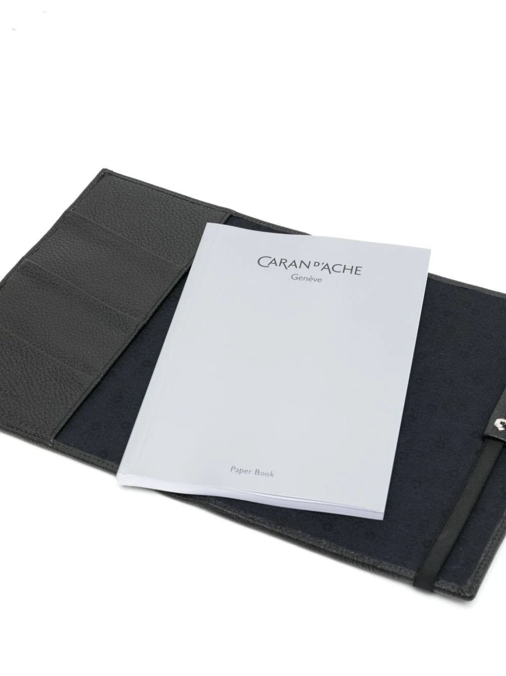 Leather-Cased Paper Notebook