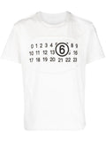 Numbers-Print Cotton T-Shirt